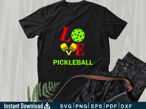 Funny Pickleball SVG Gift T-Shirt: Graphics for Crafts & Content