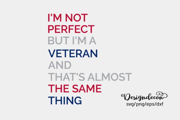 Veteran Quote Typography Graphics for Crafts